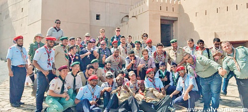 صورة كشافة المملكة تشارك في اللقاء الدولي لتبادل الثقافات