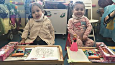 صورة وجوه من الجنة تقاتل من اجل الحياة..ابطال انتم