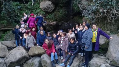 صورة أشبال آمال قاوش في رحلة خلوية إلى الشفة