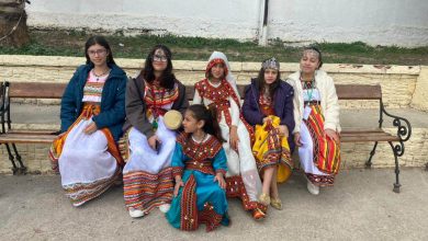 صورة فوج آمال قاوش يحي يناير السنة الأمازيغية الجديدة بالعاصمة