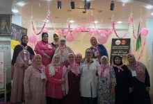 صورة حملة تحسيسية ضد سرطان الثدي بتنظيم من فوج آمال قاوش “الفحص حياة والوعي نجاة”