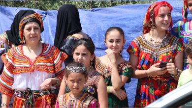 صورة فوج آمال قاوش الشراقة يشارك في تظاهرة “تيمنسيوت” بآيت سعيد: تجسيد حي للتكافل والتآزر المجتمعي